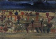 Paul Klee Garden in the Plain II oil on canvas